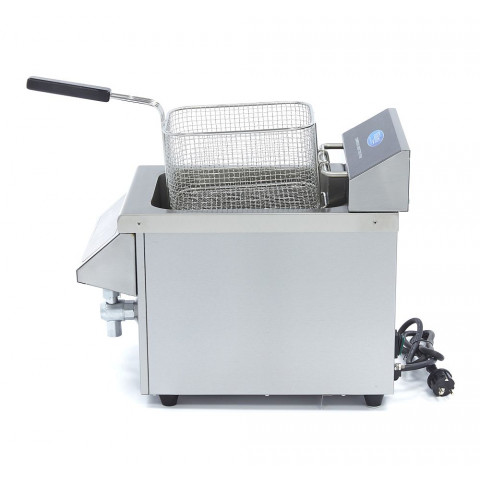 MAXIMA 8 Liter Induktions-Fritteuse mit Fettablasshahn