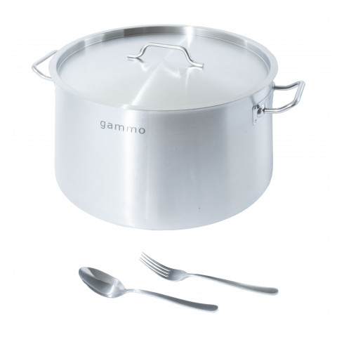 GAMMO Kochtopf mit Deckel 31 Liter 40x25cm