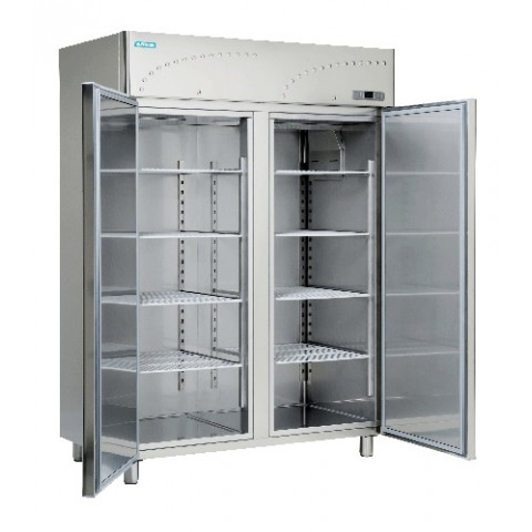 GAMMO Doppeltür Kühlschrank mit Glastür 1300 Liter