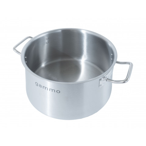 GAMMO Kochtopf mit Deckel 11 Liter 28x18cm