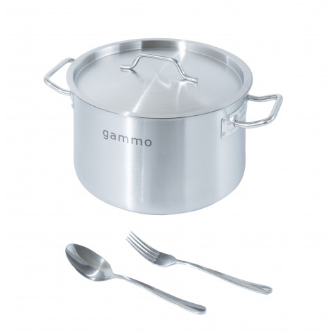 GAMMO Kochtopf mit Deckel 11 Liter 28x18cm