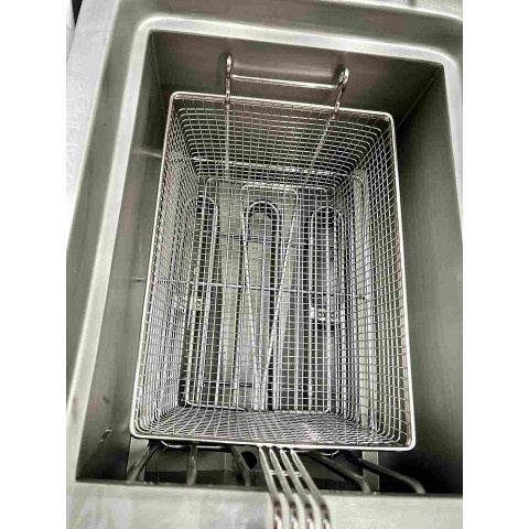 GAMMO elektrische Friteuse mit Fettablasshahn 24 Liter