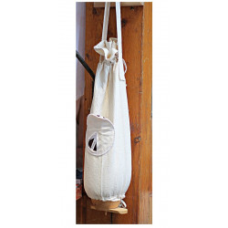 GAMMO Leinen Getreidesack mit Ablaufhahn - 10 kg