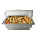 HORECATECH Polikarbonat Roll Top Deckel für GN1/1 Chafing Dish