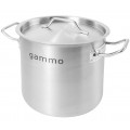 GAMMO Hochtopf mit Deckel 6 Liter 20x20cm