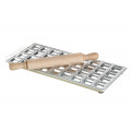 IMPERIA Ravioli classici Ravioli Form mit Teigrolle - 36 Stk