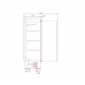 CORECO ASC-751 Reifeschrank für Salami und Wurst 505 Liter