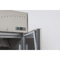 GAMMO Doppeltür Kühlschrank mit Glastür 1300 Liter