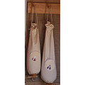 GAMMO Leinen Getreidesack mit Ablaufhahn - 3 kg