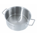 GAMMO Kochtopf mit Deckel 8 Liter 28x13cm