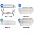 GAMMO einweg Chafing Dish GN1/1 - 6 Stk-er Set