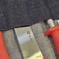 TRE SPADE aufrollbare Messertasche - aus Denim